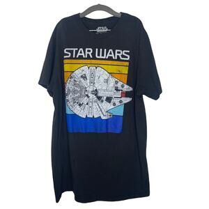 Star Wars Millennium Falcon Kids Shirt Size Small 100% Cotton